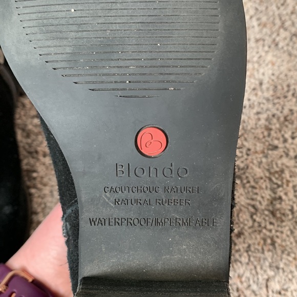 Blondo Liam Waterproof Leather Zip Bootie - Picture 7 of 10